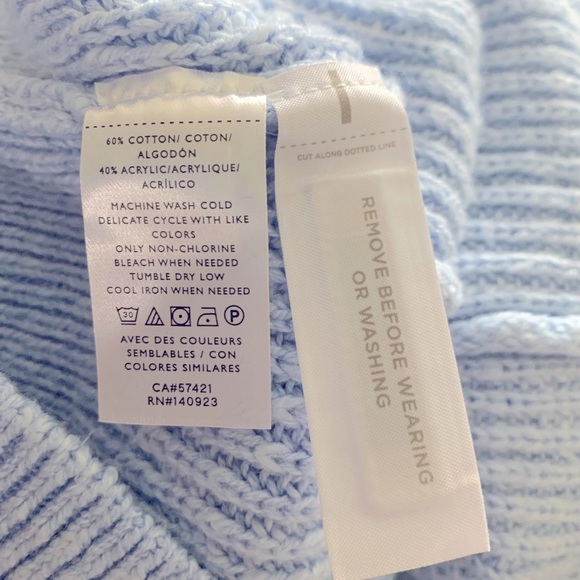 NWT Loft Soft Blue Cardigan size Medium - Picture 5 of 5